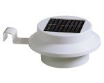 Solarize (TM) Set of 4 Solar Gutter Fence Lights (White)