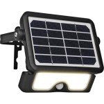 Solar PIR Floodlight - Luceco LEXSF6B40-01