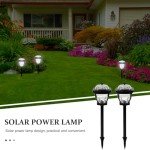 Uonlytech 2LEDs Solar Post Lights Outdoor Garden Waterproof Solar Fence Light LED Post Cap Light for Post, Deck, Patio, Fence, Pillar, Pathway(White Light)