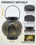 KALAHOL Solar Lanterns - 2 Pack for Gardens