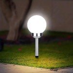 Giant LED Solar Garden Mood Ball Light
