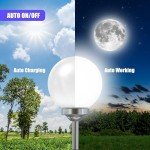 Giant LED Solar Garden Mood Ball Light