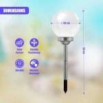 Giant LED Solar Garden Mood Ball Light