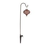 Moroccan Solar Lanterns on Crook Stakes