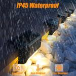 4-Pack Solar Step Lights - Waterproof and Bright