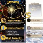 120 LED Solar Firework Garden Lights with Remote