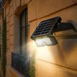 Luceco Solar Guardian PIR Floodlight 550LM Black