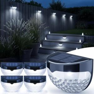 Solar Fence Lights | Decorative LED Outdoor Lighting