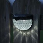 Solar Fence Lights | Decorative LED Outdoor Lighting