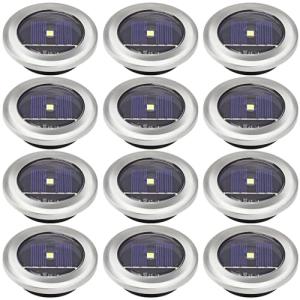 Color-Changing Solar Garden Lights, Pack of 12