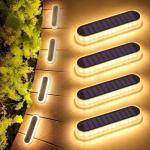 Lacasa Solar Garden Lights, 4 Pack, 30 LEDs
