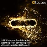 Lacasa Solar Garden Lights, 4 Pack, 30 LEDs