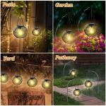 Ortiny Solar Hanging Lanterns – 2 Pack Outdoor Lights