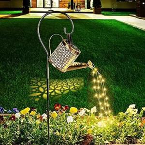 Solar Watering Can LED Lantern String Lights