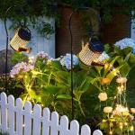 Solar Watering Can LED Lantern String Lights