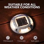 AGPTEK 8 Pack Waterproof Solar Garden Lights