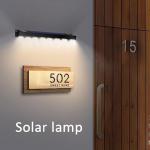 Solar Motion Sensor Wall Lights for Outdoor Use