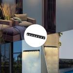 Solar Motion Sensor Wall Lights for Outdoor Use