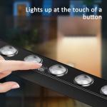 8 LED Solar Wall Lights - Waterproof Outdoor Spotlights