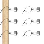 Waterproof Solar Fence Lights with Motion Sensor