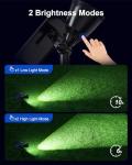 FALOVE Waterproof Solar Spotlight Set with 2 Modes