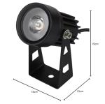 ChiliTec Solar Garden Lights Set of 2 3000K