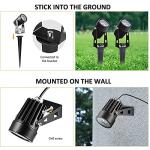 2 Pack Solar Spot Lights with Adjustable Angle