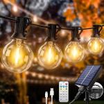 Shatterproof Solar Festoon Lights for Outdoor Use