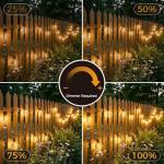 Shatterproof Solar Festoon Lights for Outdoor Use
