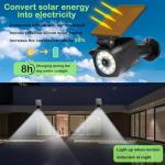 Super Bright Solar Security Lights with Motion Sensor