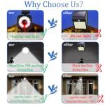 Super Bright Solar Security Lights with Motion Sensor