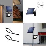 Ousam Solar Spotlight with 16FT Cord, Waterproof