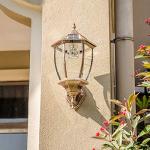 Solar Wall Lantern for Outdoor Spaces