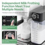 Espresso Machine with Milk Frother & Touchscreen