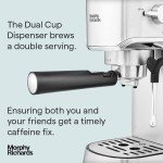 Morphy Richards Dual Cup Espresso Coffee Machine