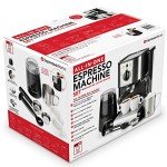 Espresso & Cappuccino Maker Bundle with Grinder & Cups