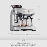 Oracle Touch Espresso Machine with Grinder, Matte Black