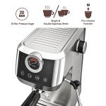 Wirsh 20 Bar Espresso Machine with Touch Screen