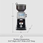 Breville Smart Pro Coffee Bean Grinder - Stainless Steel