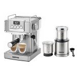 Espresso Machine and Coffee Grinder Combo Set