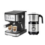 GEEPAS 20 Bar Espresso Machine & Coffee Grinder Set