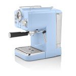Swan Retro Espresso Coffee Machine - Blue