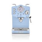 Swan Retro Espresso Coffee Machine - Blue