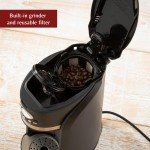 Digital Coffee Maker with Grinder and Timer