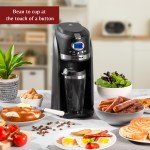 Digital Coffee Maker with Grinder and Timer