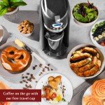 Digital Coffee Maker with Grinder and Timer