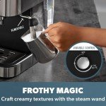 Daewoo 20-Bar Espresso Machine with Steam Wand