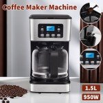 12-Cup Digital Filter Coffee Maker with Grinder