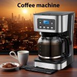 12-Cup Digital Filter Coffee Maker with Grinder