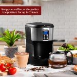 Digital Bean-to-Cup Coffee Maker with Grinder